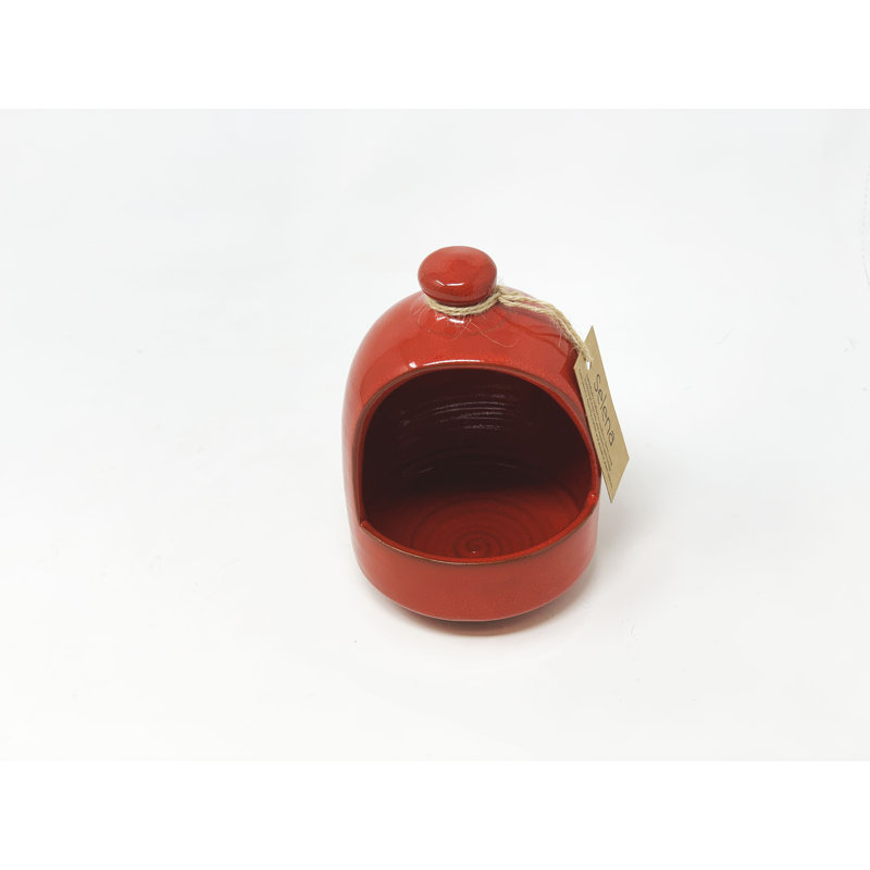 Ceramic / Porcelain Jar, Red