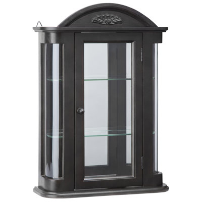 Pascual Wall Mounted Curio Cabinet by Astoria Grand
