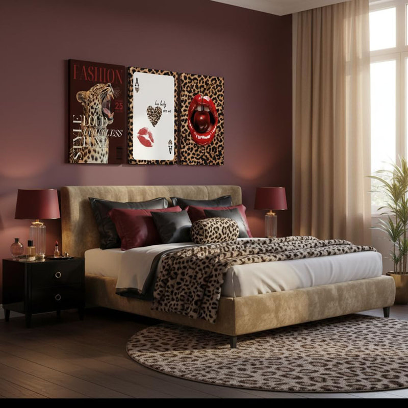 3 Piece Wrapped Canvas Wall Art, 60cm H x 40cm W