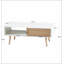 Table basse en rotin, porte coulissante pour le rangement, pieds en bois massif-1825398870