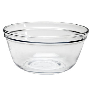 ROUND GLASS MIXING BOWL