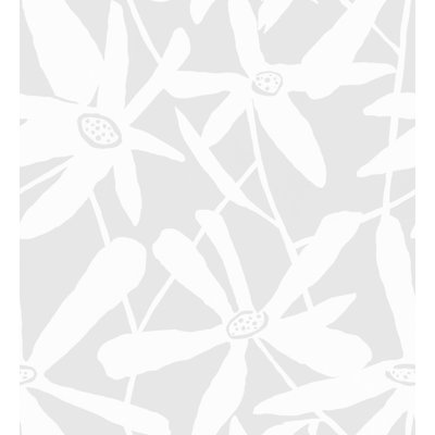Susan Hable Floral Wallpaper by Susan Hable