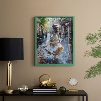 Reproduction encadrée WOMEN Series DCXLV - bois massif