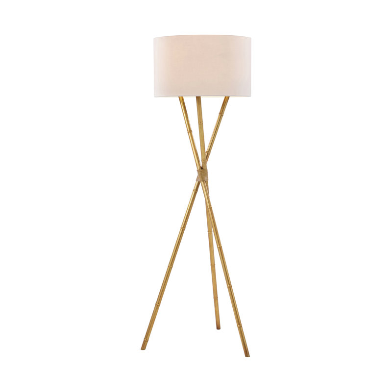 Lampe sur pied en laiton TA Illuminations 64,5, Laiton