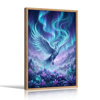Mystic Phoenix, reproduction d'art sur toile, ensemble de 1