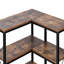 Rangement en forme de L à 78 niveaux H 78,7 "x l 23,6"