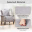 Fauteuil en chenille l 28,5 po-305366397