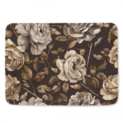 Vanessia Microfiber / Microsuede Non-Slip Bath Mat