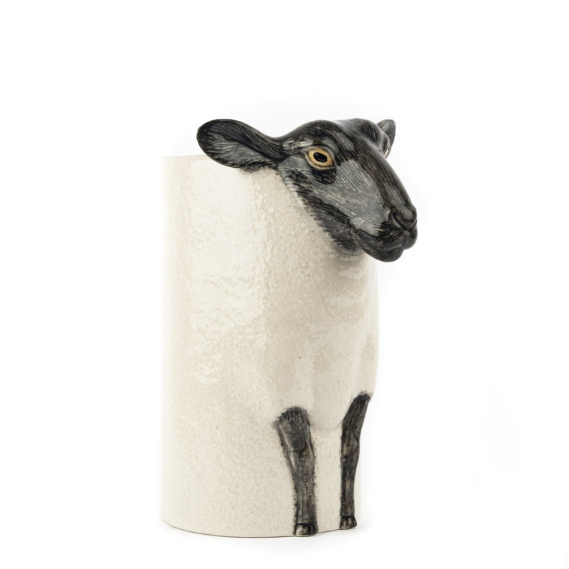 Utensil Pot - Sheep - Suffolk Sheep Black