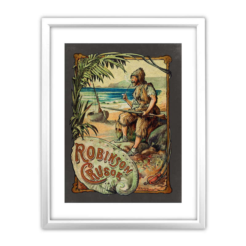 Single Picture Frame Print, White