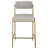 Carly Boucle Fabric & Faux Leather Counter Stool-275486409