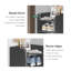 5 Pair Shoe Rack