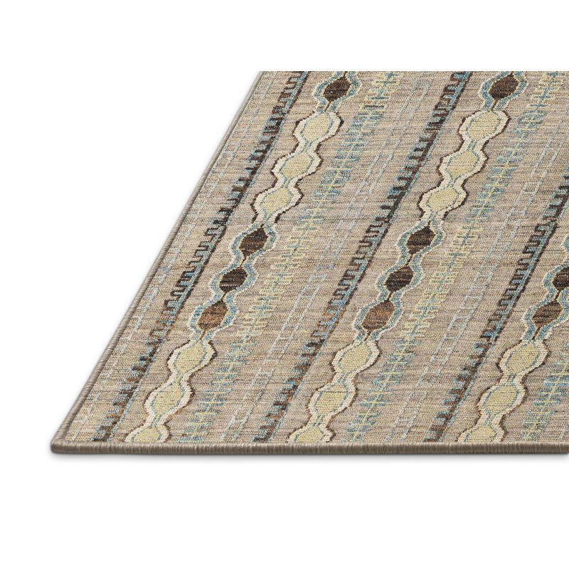 Abstract Indoor Rug, Rectangle 6' x 9'