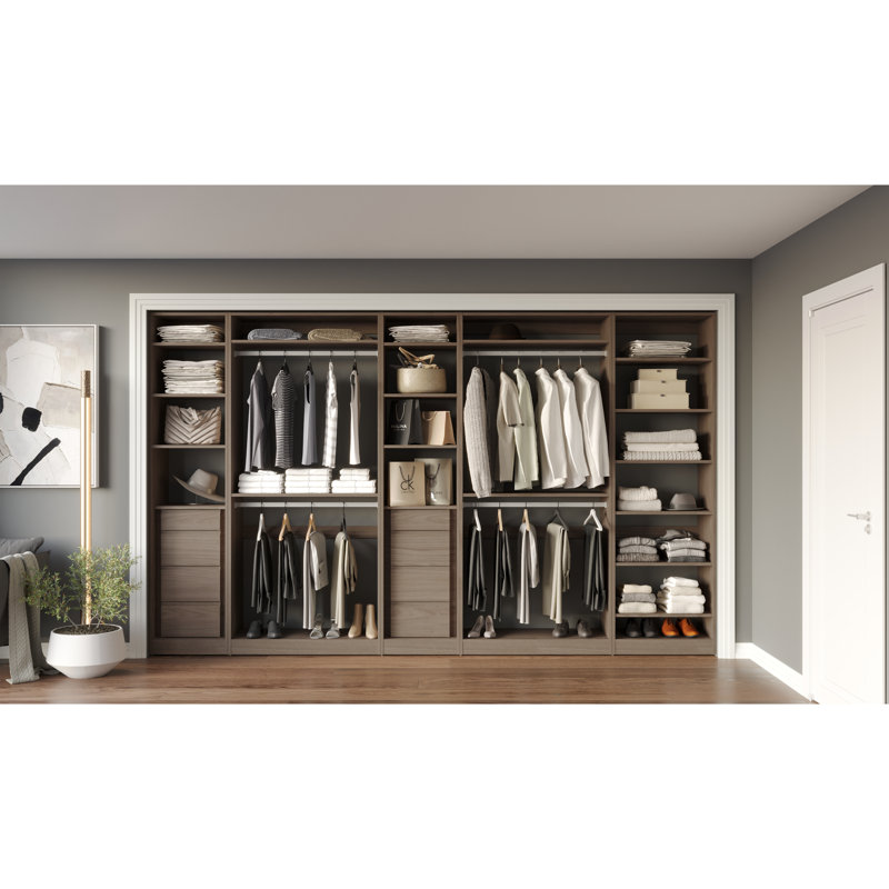 139 3/16" Closet System