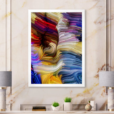 Élégance de liquide Art II - reproduction d'art moderne sur toile