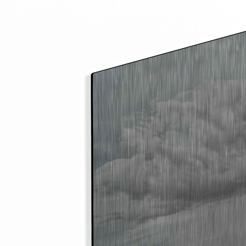«New Mexico Rain» par Nathan Larson - impression sans cadre sur métal, H 24 po x l 36 po x P 0,13 po