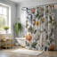 Rideau de douche 1 pièce Heritage Bloom Art-275075756