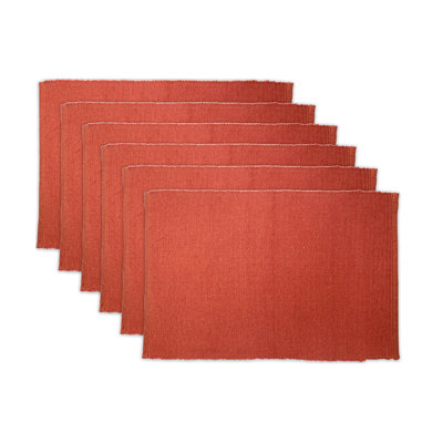 ENSEMBLE DE 6 Napperons CLASSIC RIBBED CLASSIC