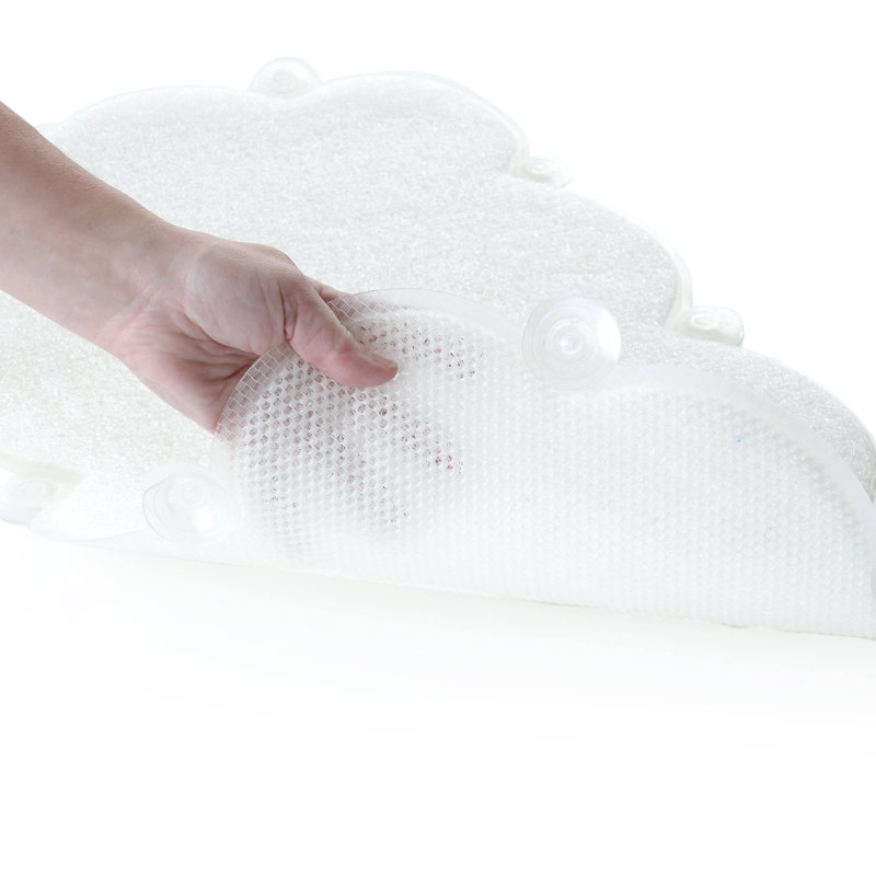 Loehr Plastic / Acrylic Non-Slip Bath Rug, Clear