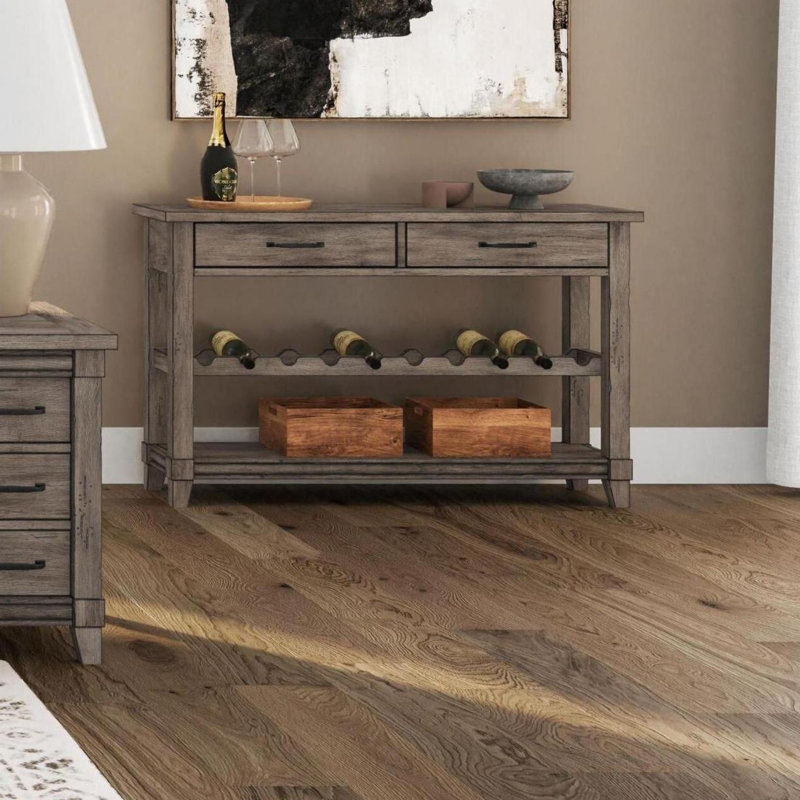 Console Table With Storage Drawers