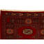 Hand Knotted Wool Area Rug in Red