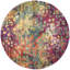 Isabea Abstract Pink/Green/Yellow Area Rug-1377233582