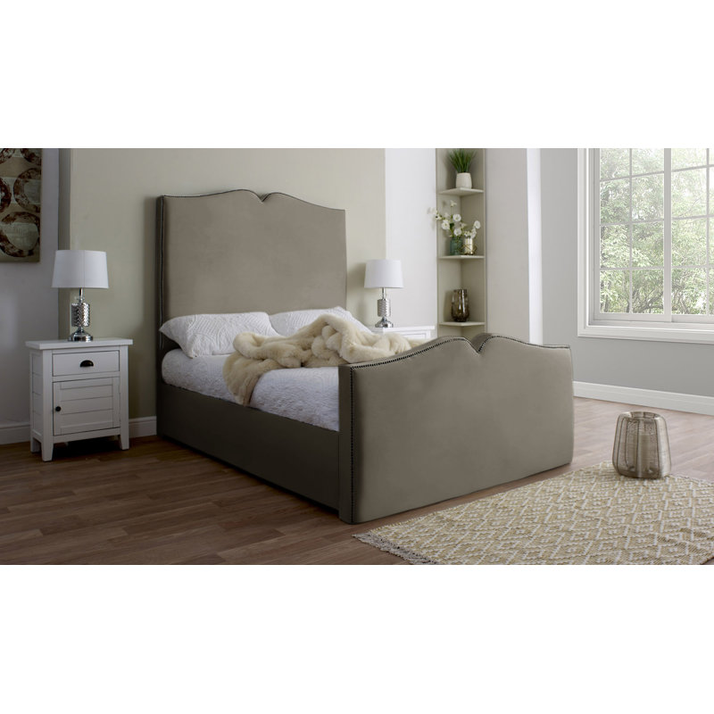 Annamolly Upholstered Bed, King, Grey