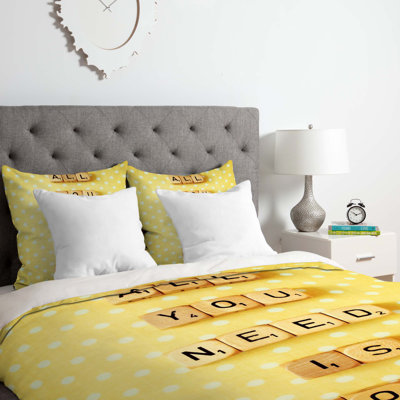Ensemble de housse de couette All You Need Is Love