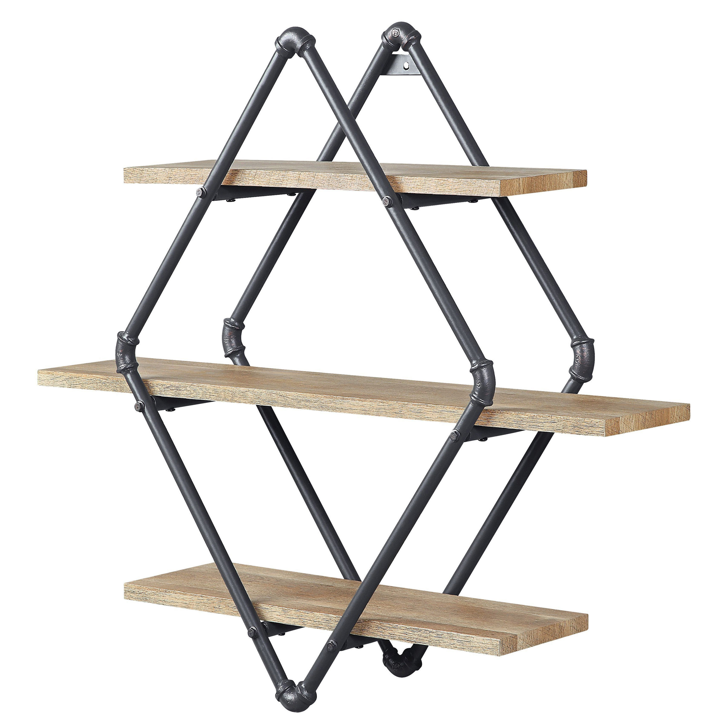 Midland 3 Piece Diamond Tiered Shelf