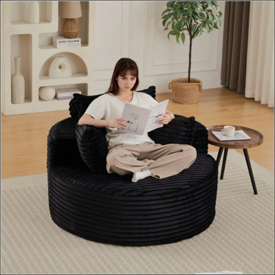 Canapé éponge Boneless, fauteuil-lit moderne moelleux