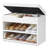 Storage Bench With Padded Seat-1076392373