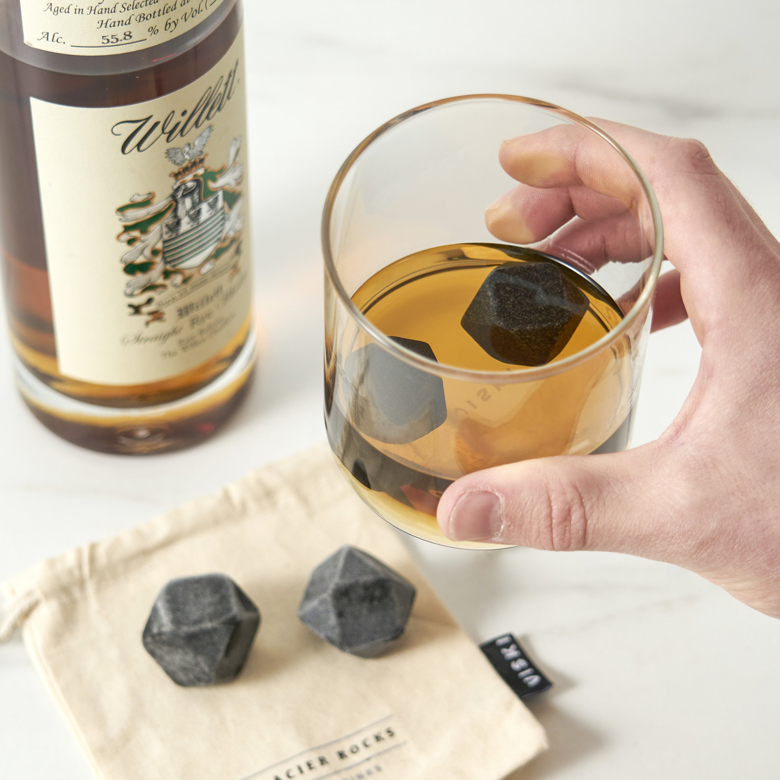 Glacier Rocks Basalt Whiskey Rock