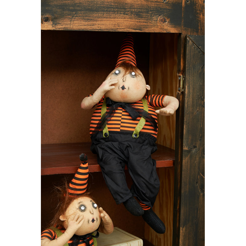 Figurine de poupée Qwin Spooky Boy Joe Spencer Gathered Traditions
