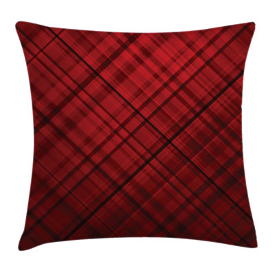 Plaid Pillow Cover