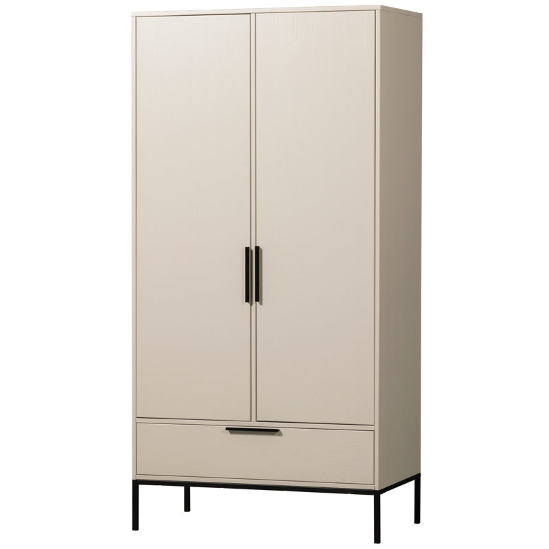 Adam 1 Door Pine Wardrobe