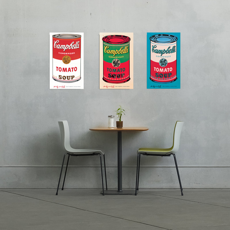 Andy Warhol - No Frame Print on Wood, 101cm H x 61cm W x 1.8cm D