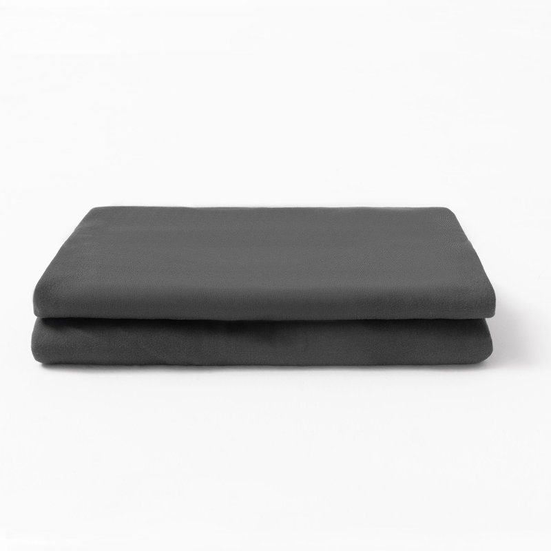 Housse de coussin Barossa, Taie d'oreiller très grande, Gris foncé