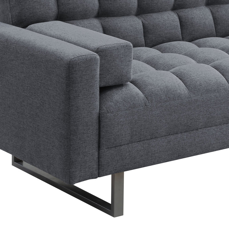 Canapé convertible en tissu l 83,6 po Cecina