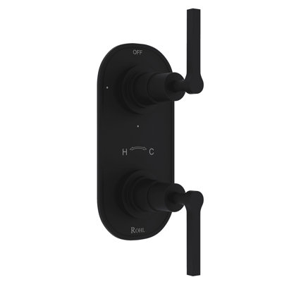 Lombardia® 1/2" Thermostatic Trim with Diverter