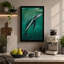 Whale in Motion Coastal - Wrapped Canvas-682101941-682101942