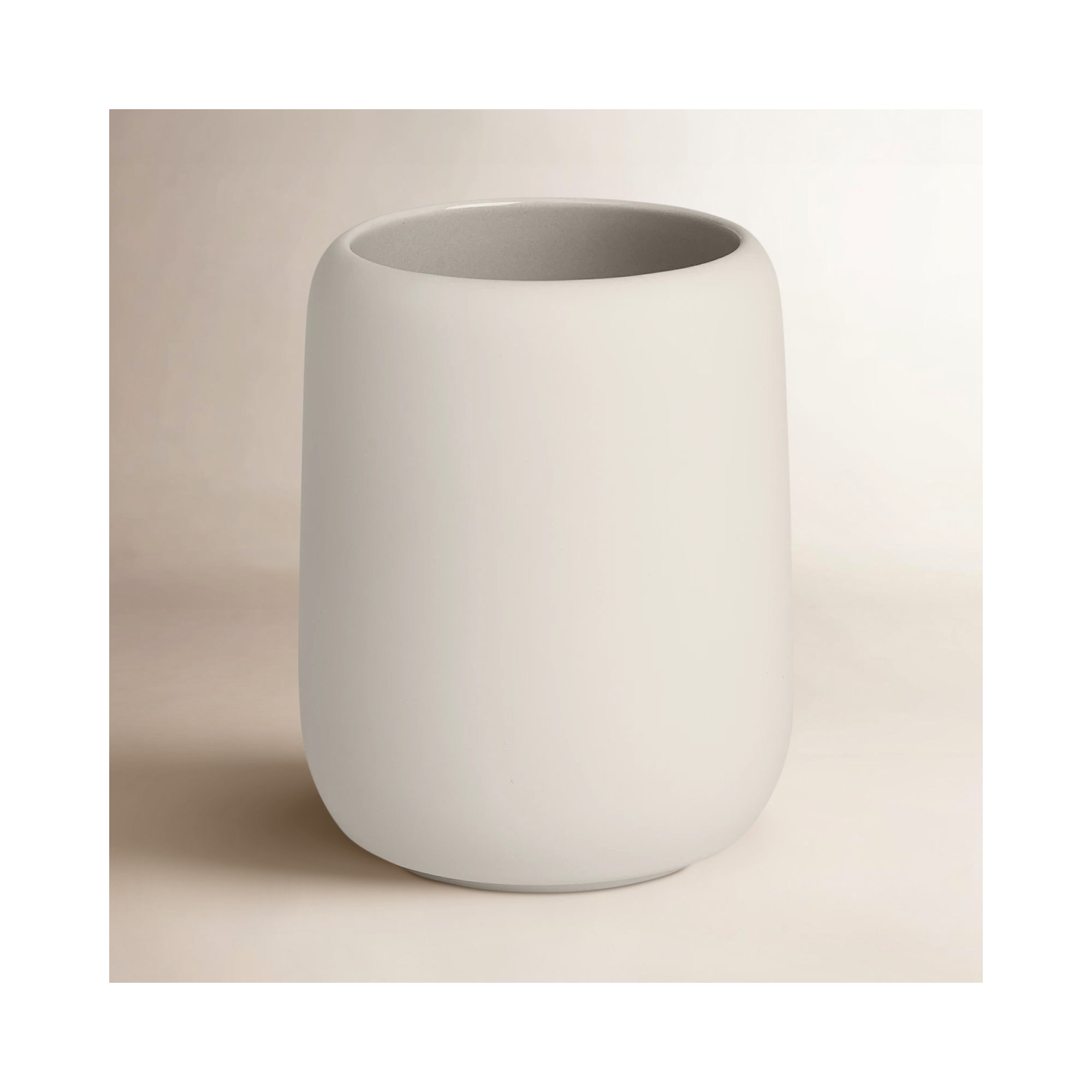 SONO Tumbler Toothbrush Holder, Moonbeam Cream