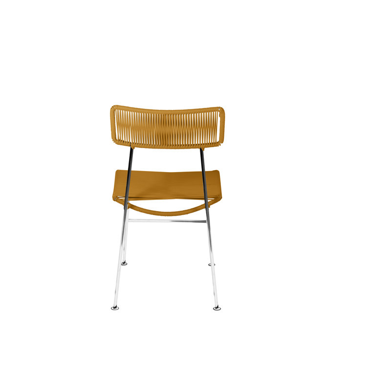 Chaise Hapi, Or / chrome