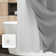Rakiem No Hook Required Waffle Weave Shower Curtain with Snap in Liner