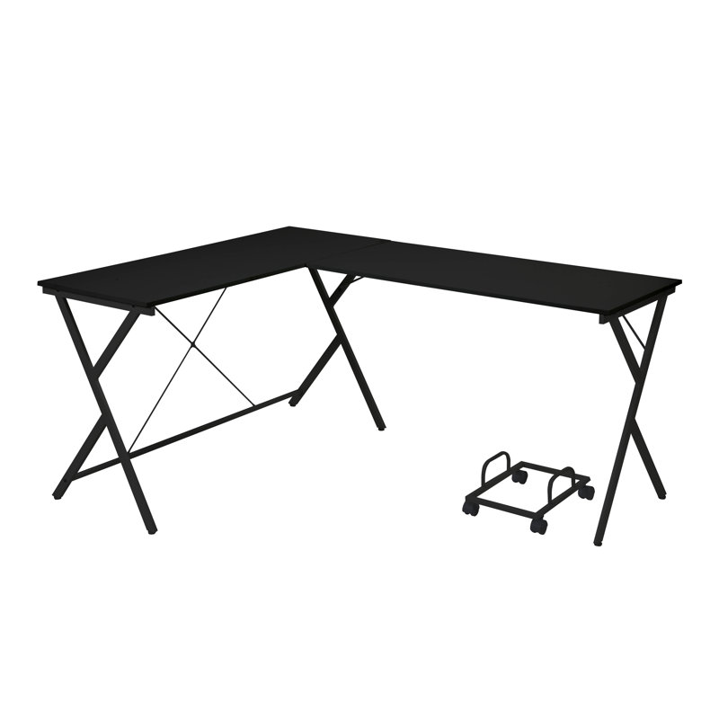 Bureau d'ordinateur, Noir