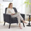 Accent Chair with Button-Tufted Back-738045417