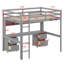 Lit mezzanine double avec tiroirs Jaquela Kids-943325440