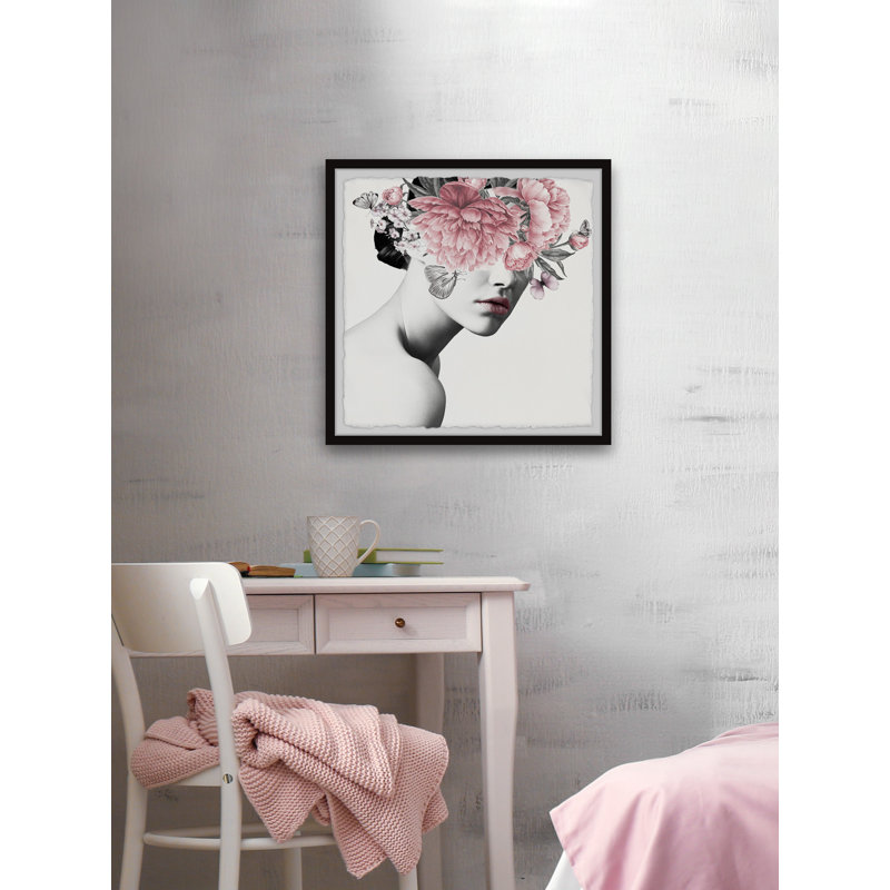 Pink Beauty II by Marmont Hill - Single Picture Frame Painting, 61cm H x 61cm W