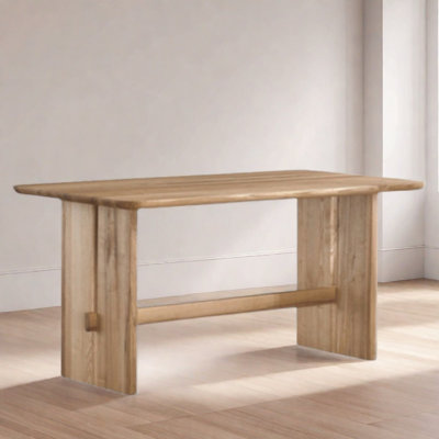 Nordic style solid wood dining table