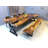 Gerardette Solid Wood Top Dining Table
