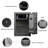 75mm Plate Steel Fingerprint Safe With Glass Partition, Hidden Storage & Alarm System – Fireproof Home/office Vault